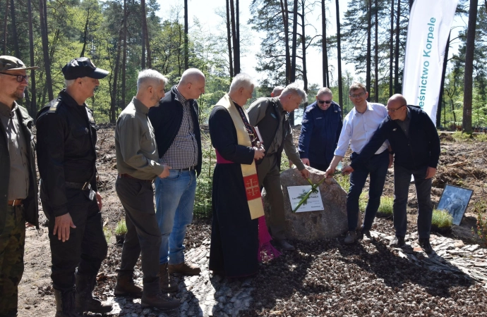 Papieski las w Nadleśnictwie Korpele