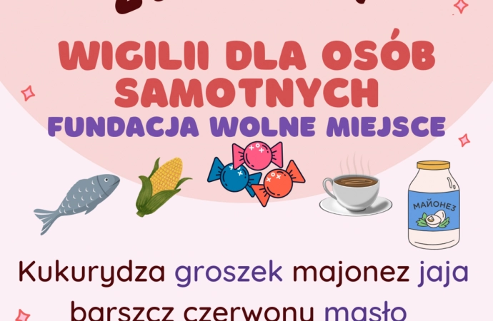 Pomóż zorganizować wigilijną kolację